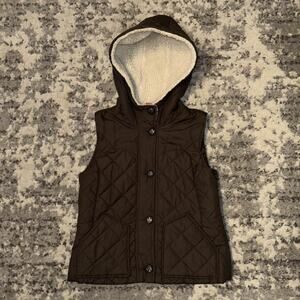 Y2K Bernardo Brown Puffer Vest